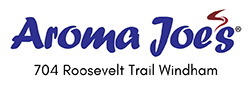 Aroma Joe's logo, Windham Maine