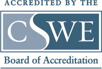 Council on Social Work Education’s Board of Accreditation logo