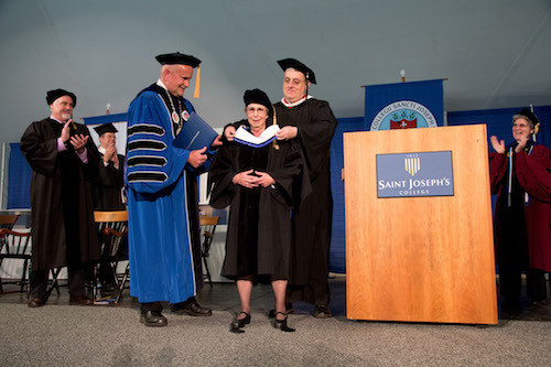 Sister Sylvia Receives Her Honorary Degree