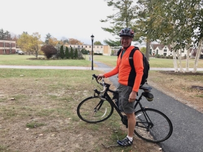 Steve McFarland Commuting By Bike
