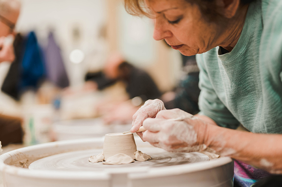 pottery classes for the community