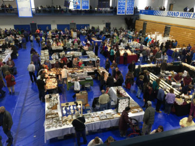 Gem and Mineral show at the college
