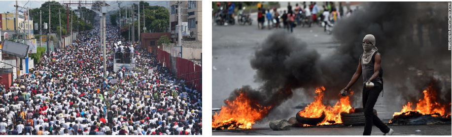 political unrest in Haiti