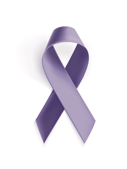 purple ribbon symbol for domestic violence awareness