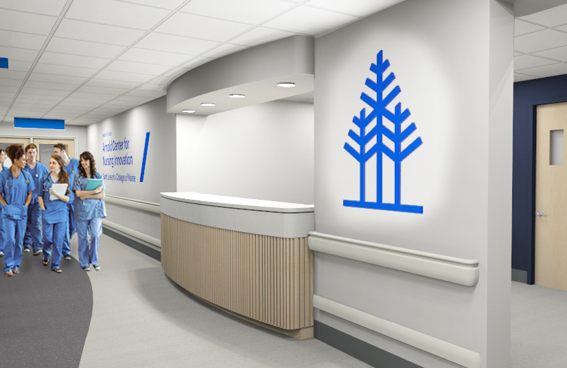 Jeanne Donlevy Arnold Center for Nursing Innovation renderings, opening in 2023